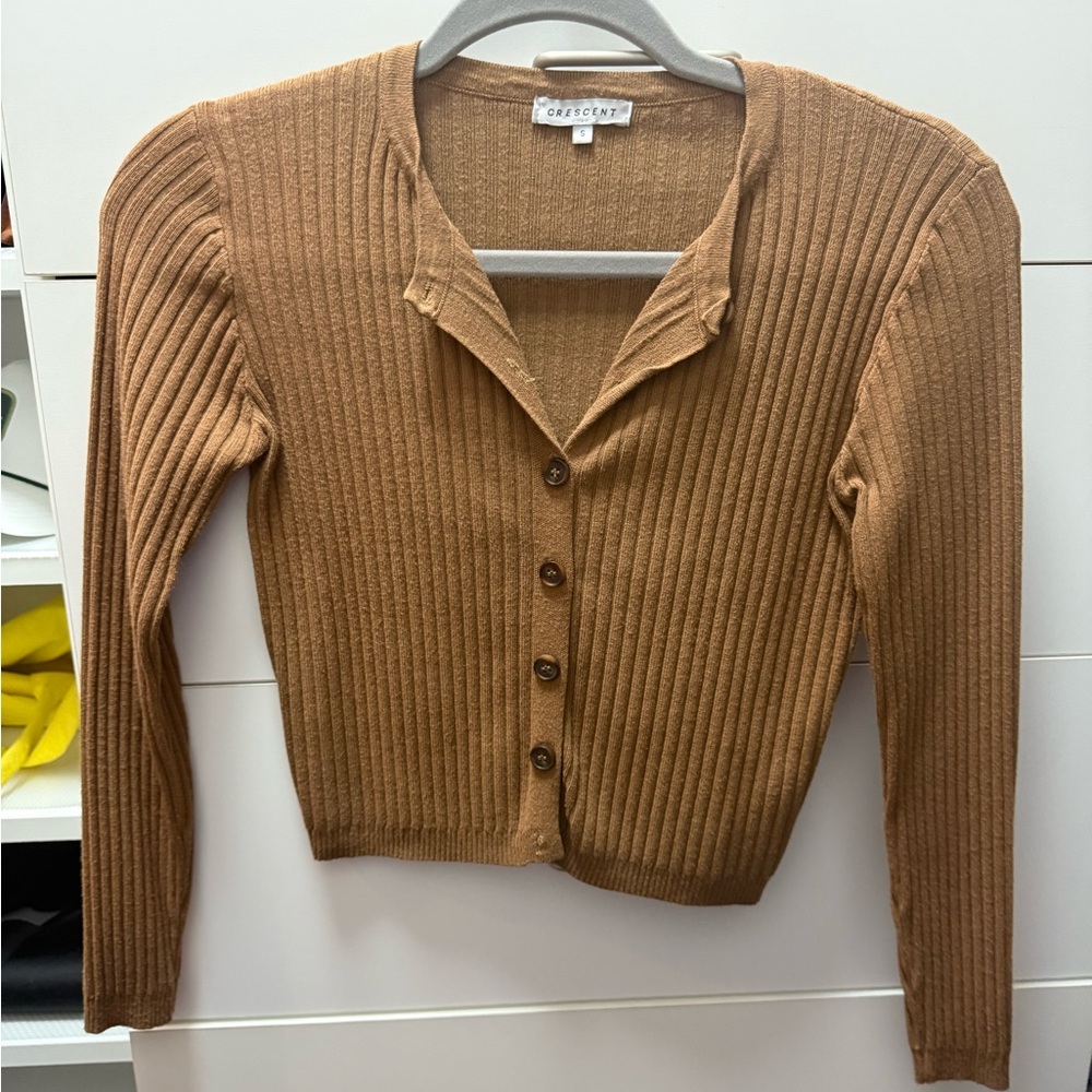 Crescent cardigan